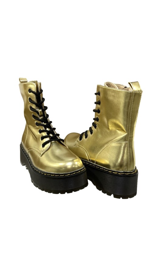 BOTA CORDONES METALIZADA ORO BOTA CORDONES METALIZADA ORO