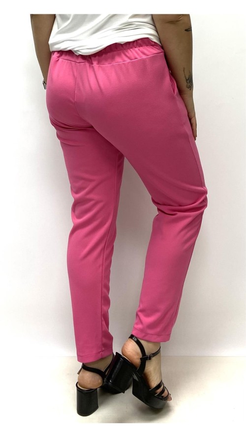 PANTALON BASICO VESTIR FUXIA