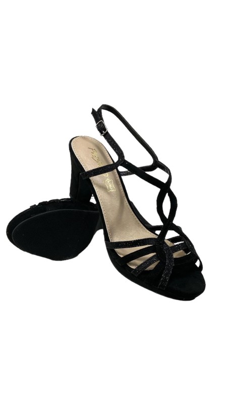 SANDALIA COMBINADA SERRAJE Y B NEGRO 2