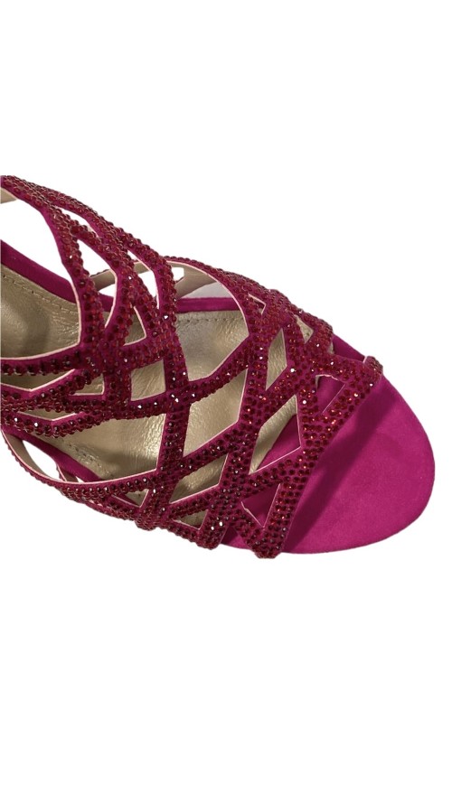 SANDALIA TIRAS CON BRILLO BUGANVILLA