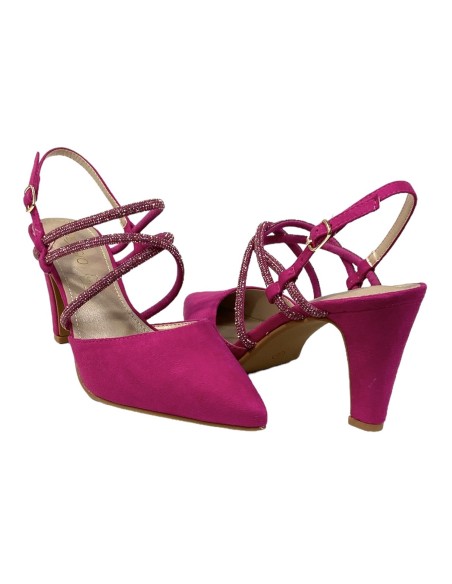 SANDALIA METALIZADA BUGANVILLA