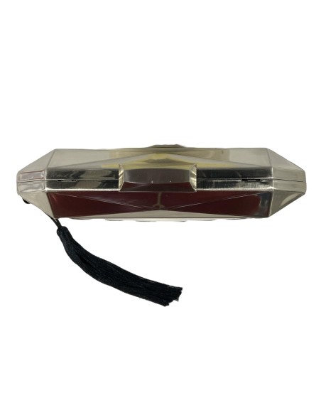 CARTERA METALICA PLATA