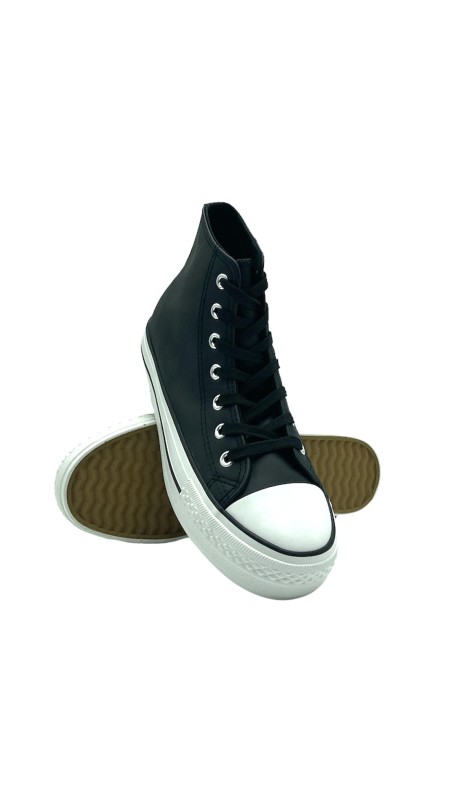 BOTA NAPA DOBLE SUELA NEGRO 2