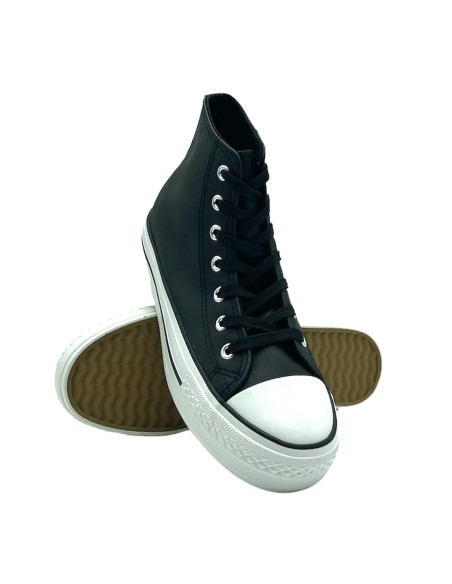 BOTA NAPA DOBLE SUELA NEGRO