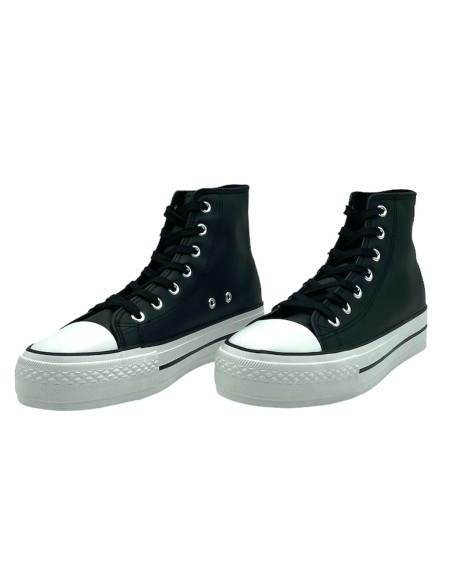 BOTA NAPA DOBLE SUELA NEGRO