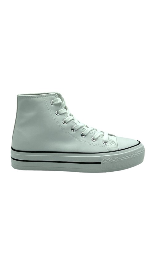 BOTA NAPA DOBLE SUELA BLANCO