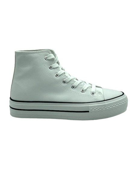 BOTA NAPA DOBLE SUELA BLANCO