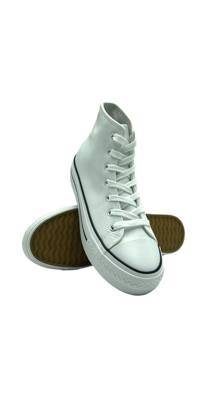 BOTA NAPA DOBLE SUELA BLANCO 2