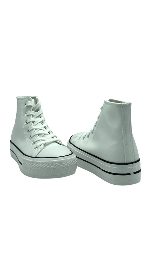 BOTA NAPA DOBLE SUELA BLANCO