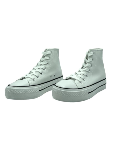 BOTA NAPA DOBLE SUELA BLANCO