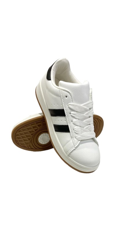 BAMBA TIRAS NAPA BLANCO 2