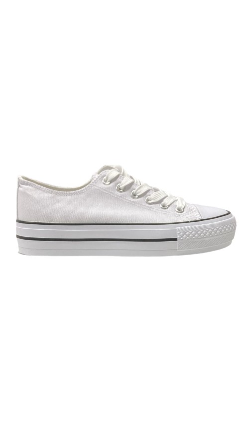 BAMBA LONA BLANCO