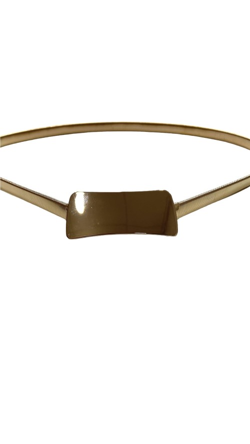 CT METALICO ELASTICO RECTANGUL ORO