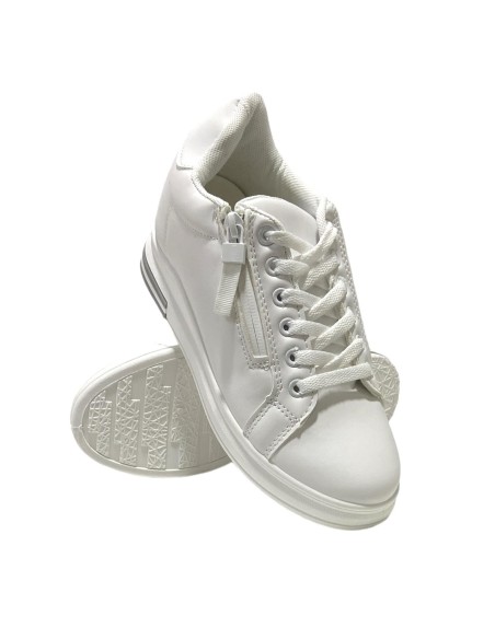 DEPORTIVA CUÑA INTERIOR CREMAL BLANCO