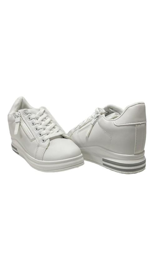 DEPORTIVA CUÑA INTERIOR CREMAL BLANCO