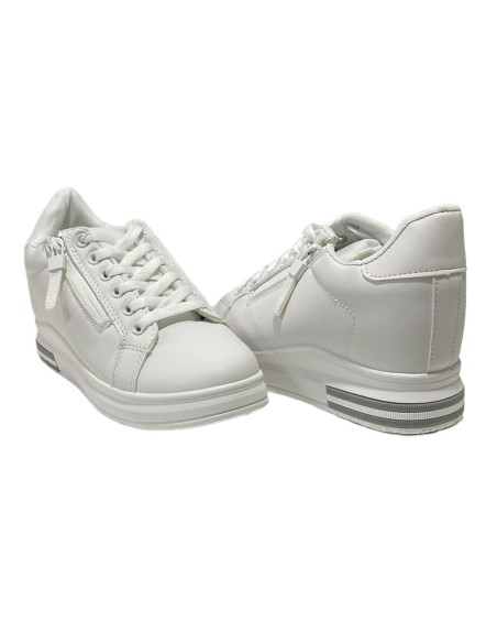 DEPORTIVA CUÑA INTERIOR CREMAL BLANCO