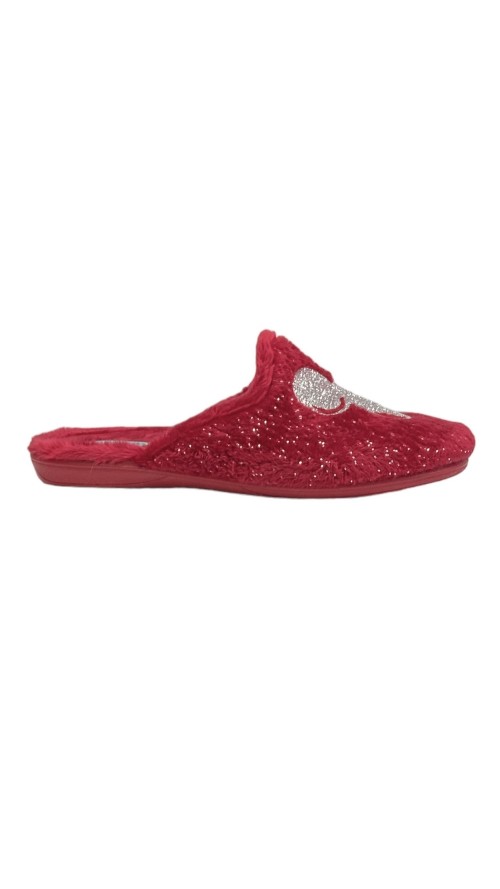 ZAPATILLA CARA GLITER ROJO ZAPATILLA CARA GLITER ROJO