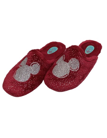 ZAPATILLA CARA GLITER ROJO