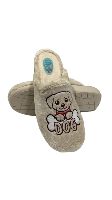 ZAPATILLA DOG BEIG