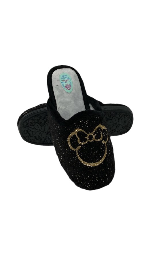 ZAPATILLA MICKEY CON PINTAS NEGRO