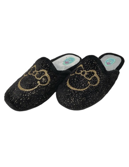 ZAPATILLA MICKEY CON PINTAS NEGRO