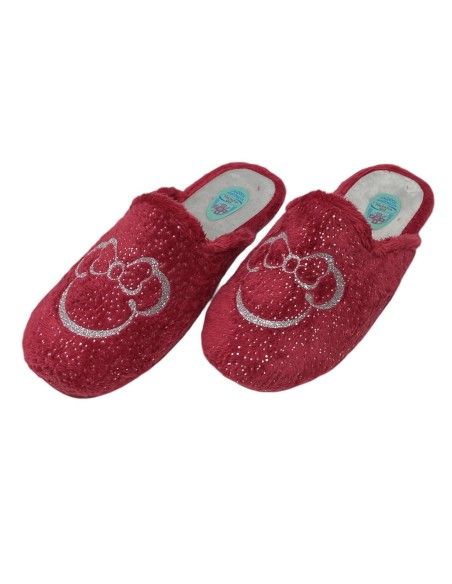 ZAPATILLA MICKEY CON PINTAS ROJO