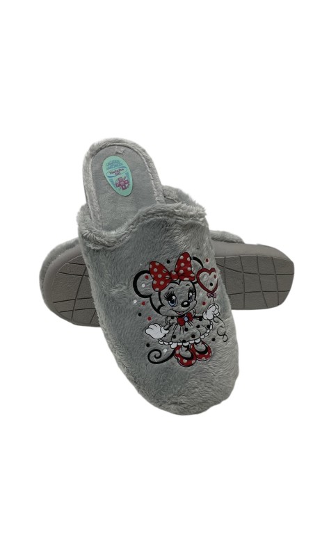 ZAPATILLA DIBUJOS GRIS