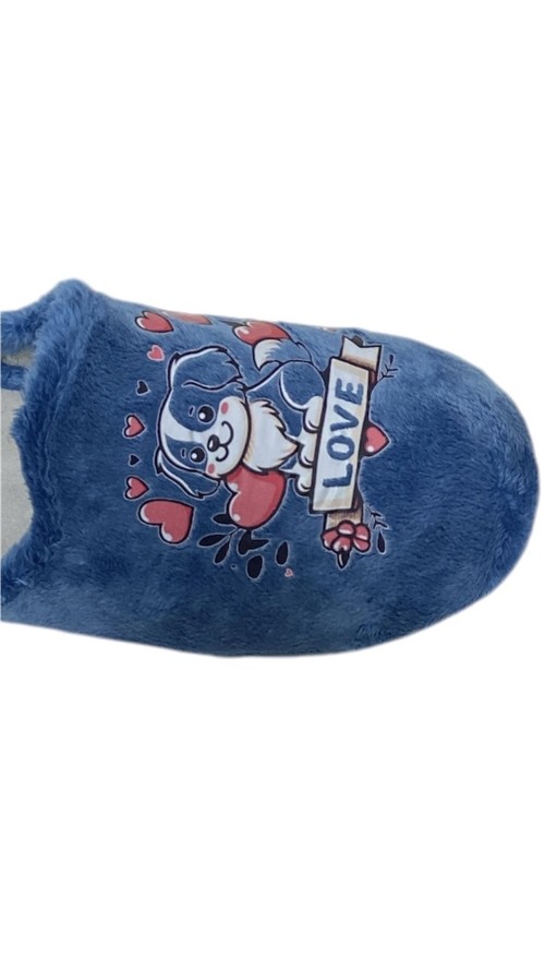 ZAPATILLA DIBUJOS AZUL