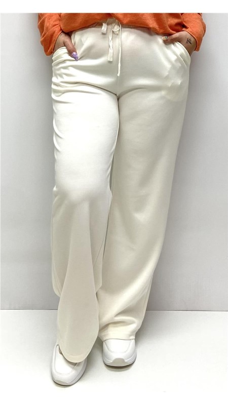 PANTALON CHANDAL PATA RECTA BEIG