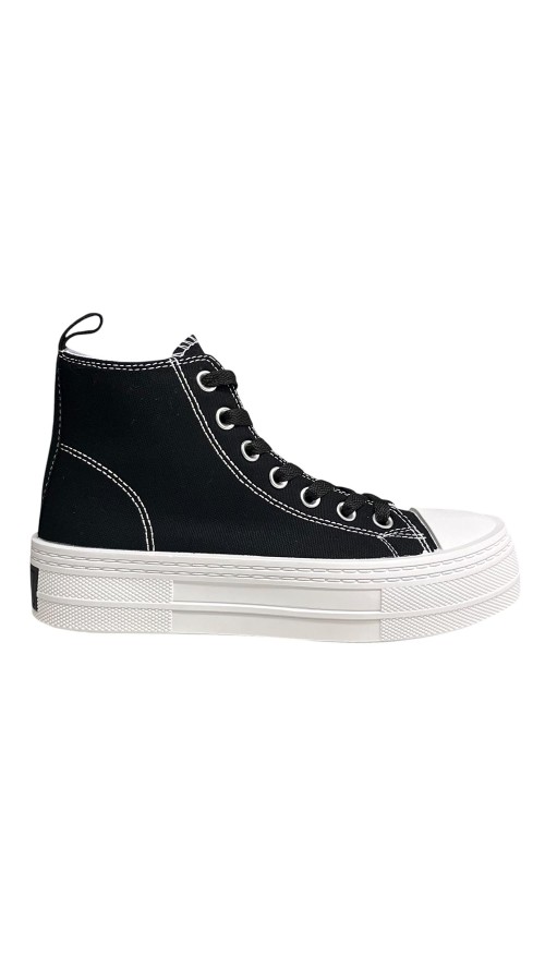 Bota de lona NEGRO