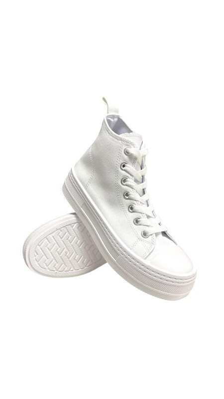 Bota de lona BLANCO 2