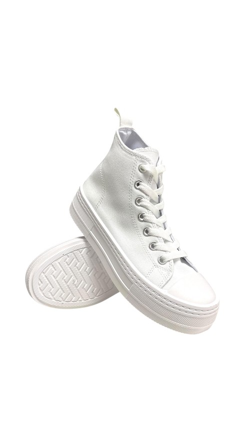 Bota de lona BLANCO Bota de lona BLANCO