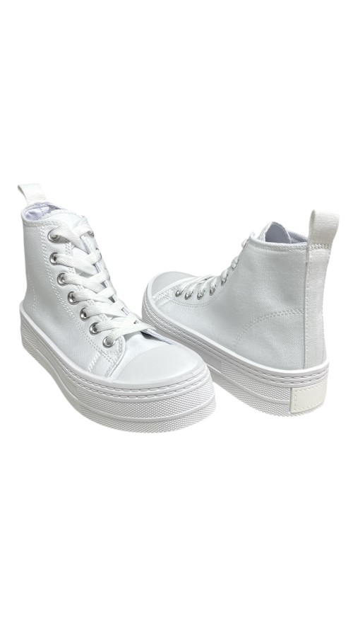 Bota de lona BLANCO Bota de lona BLANCO