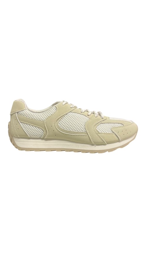 Deportiva serraja con lona BEIG