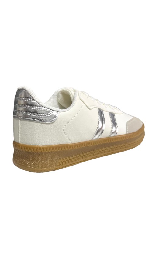 Deportiva doble suela combinada PLATA