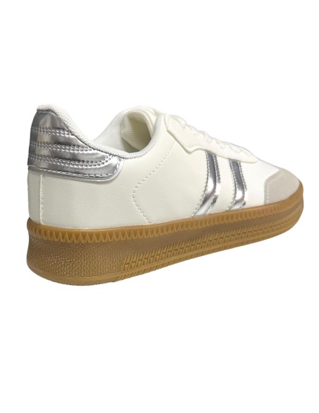 Deportiva doble suela combinada PLATA