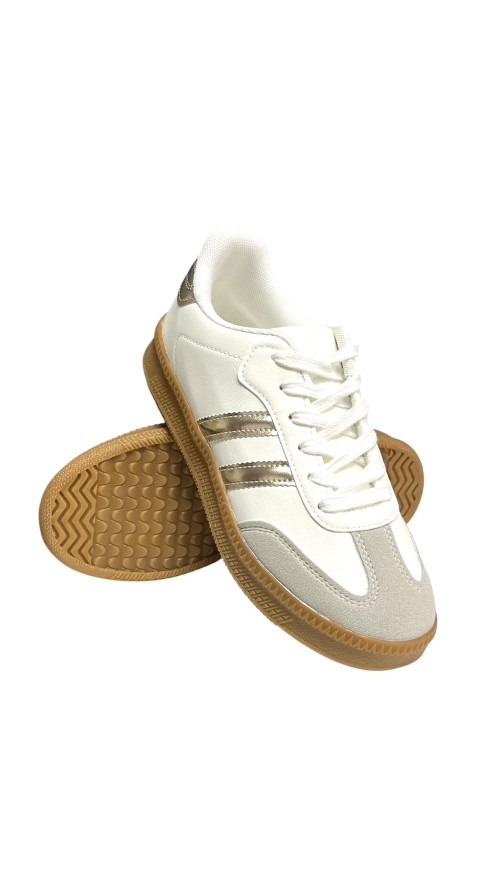 Deportiva doble suela combinada ORO