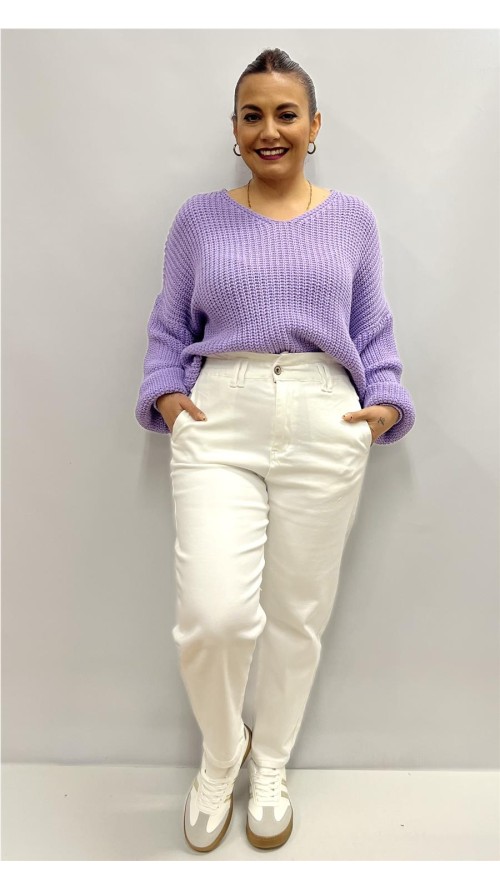 Pantalon Alejandra BLANCO