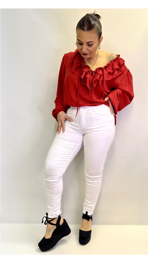 Pantalon pitiilo urban BLANCO