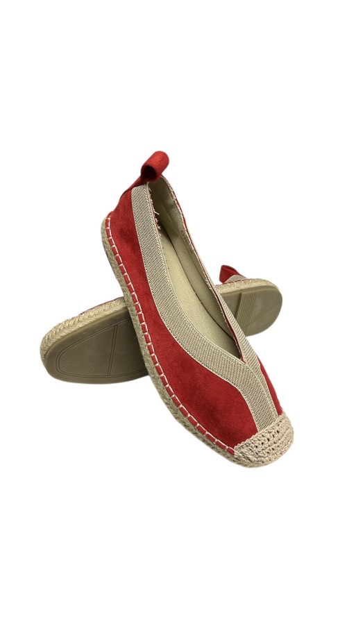 ESPARTO TIRA CON CUERDAS ROJO