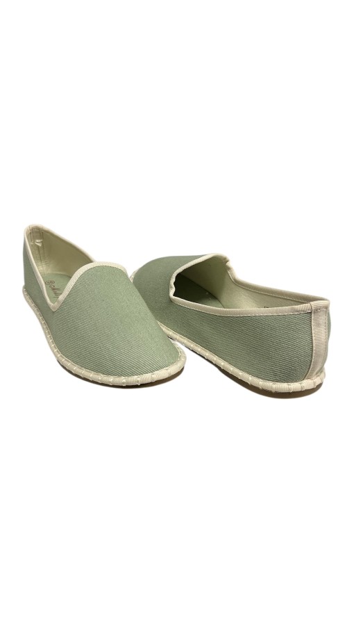 MOCASIN PLANO RIBETE SLIPPERS VERDE
