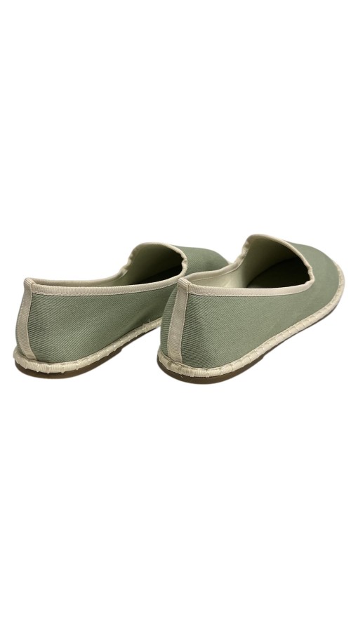 MOCASIN PLANO RIBETE SLIPPERS VERDE