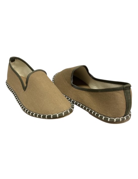 MOCASIN PLANO RIBETE SLIPPERS CAMEL