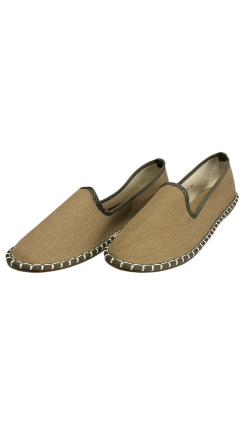 MOCASIN PLANO RIBETE SLIPPERS CAMEL