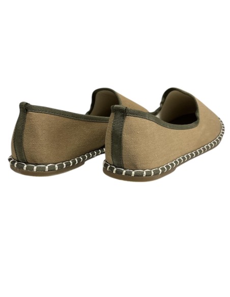 MOCASIN PLANO RIBETE SLIPPERS CAMEL