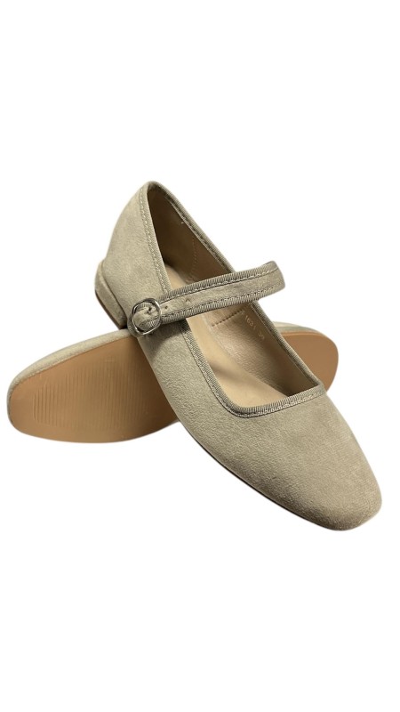 MANOLETINA HEBILLA DE SERRAJE TAUPE 2