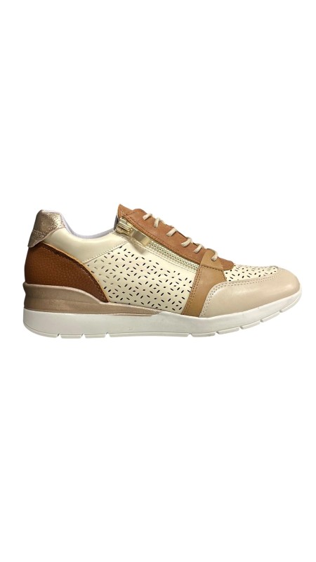 DEPORTIVA NAPA CONFORT BEIG Y CAMEL