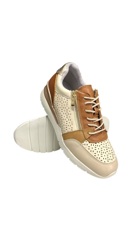 DEPORTIVA NAPA CONFORT BEIG Y CAMEL 2