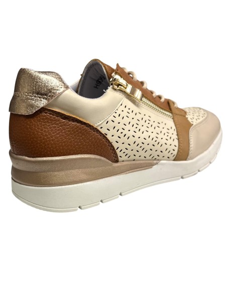 DEPORTIVA NAPA CONFORT BEIG Y CAMEL
