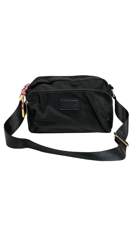 BOLSO PEQUEÑO DE NYLON NEGRO 2